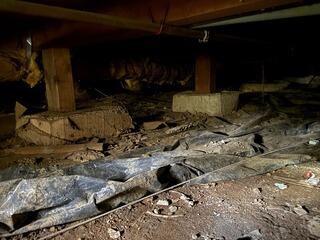 Transforming a Filthy Crawl Space in Siletz, OR