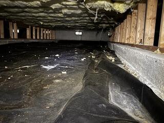 Wet Crawl Space in Need of Repair - Oak Harbor, WA