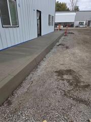 New Concrete Sidewalk Entrance to Business - Portland, OR