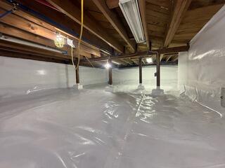 Upgrading a Crawl Space in Lynnwood, WA