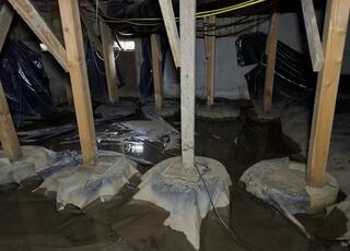 Reinforcement of Subfloor to Prevent Structural Collapse - Woodburn, OR
