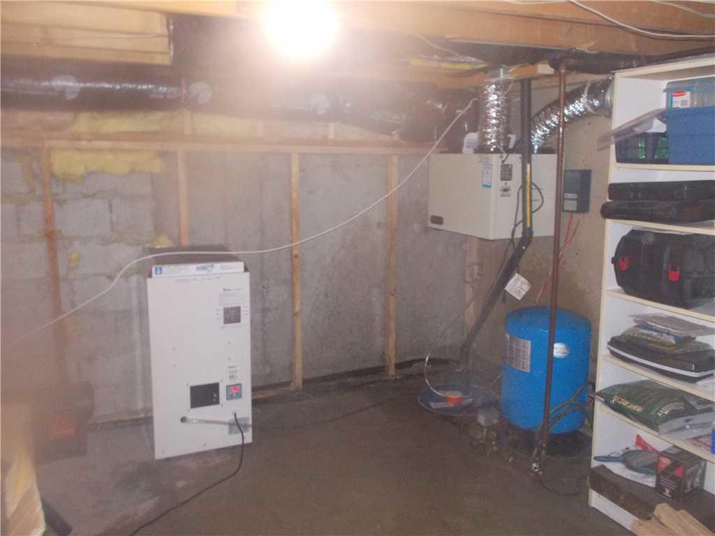 Systèmes Soussol Québec Before & After Photo Set Éliminer l