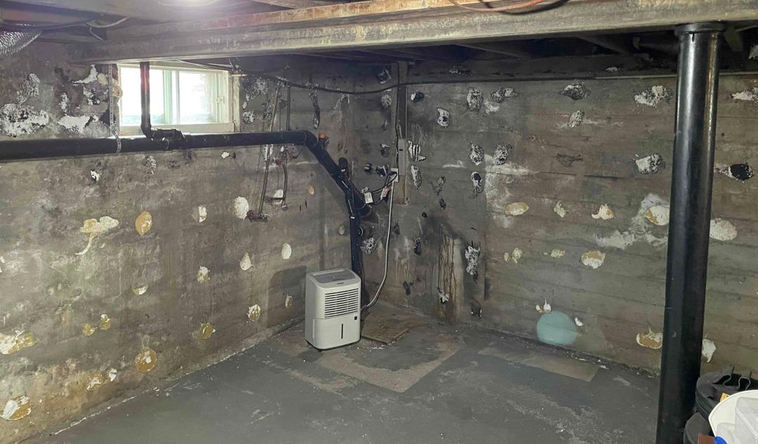 Systèmes Soussol Québec Before & After Photo Set Isolation et