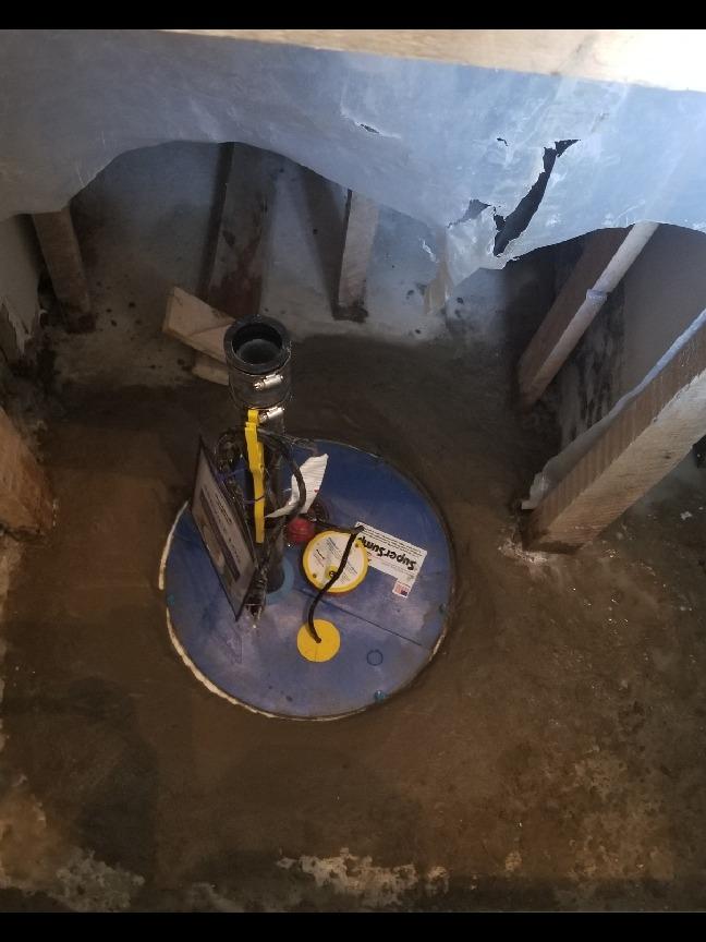 Systèmes Soussol Québec Before & After Photo Set Installation d'une