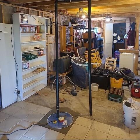 Fixing water infiltration issues in Saint-Hugues, QC - After Photo