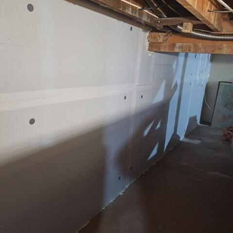 Basement insulation and protection with Foamax® in Saint-Louis-de-Blandford, QC - After Photo