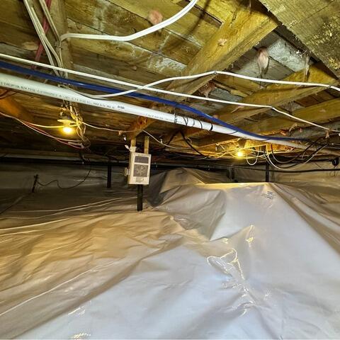 In Saint-Prosper, Quebec: a house saved from moisture damage - After Photo