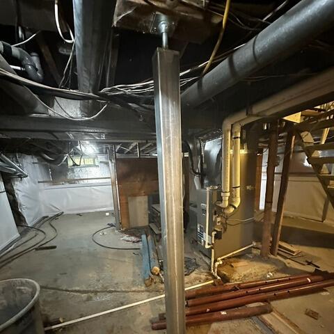 Reinforced House and Solid Foundations in Saint-Hugues, QC - After Photo