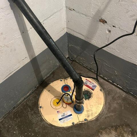 A clean and permanently protected basement in Cap-Saint-Ignace, Quebec - After Photo