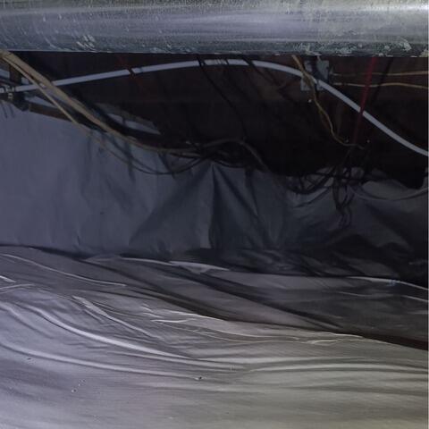 Crawl space repair in Henryville, QC - After Photo