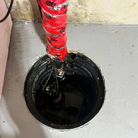 A reliable solution for a dry and protected basement in Saint-Zacharie, Quebec - Before Photo