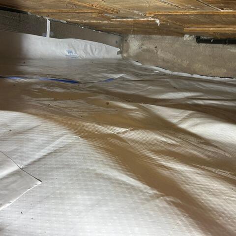 Fixing a crawl space in Dalhousie, QC - After Photo