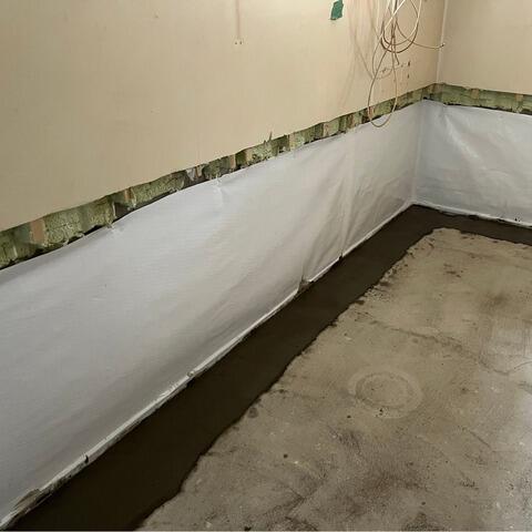 Transformed Basement: Complete Waterproofing in Saint-Ludger, Quebec - After Photo