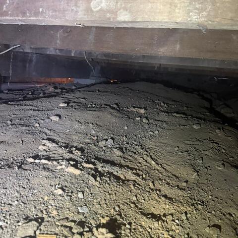 Reducing Humidity and the Risk of Mold Through Crawl Space Encapsulation in Saint-Elzéar, QC - Before Photo