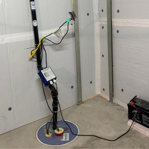 A Renovated and Insulated Basement in Saint-Felix-De-Kingsey, Quebec - After Photo