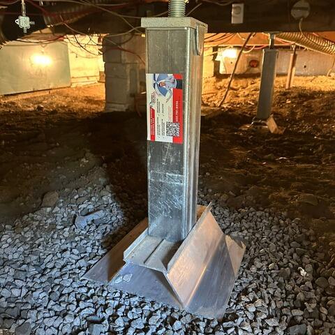 From Structural Support to Better Insulation of Crawl Spaces in Quebec - After Photo