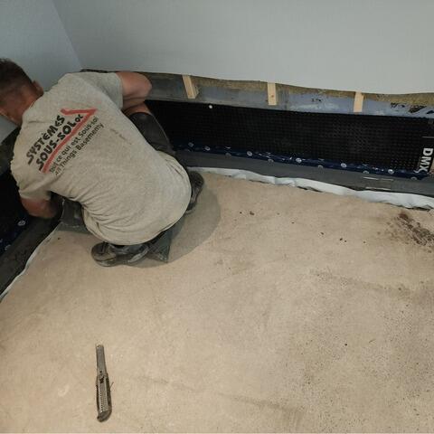 Basement Waterproofing and Crack Repair in Vaudreuil-Dorion, QC - After Photo
