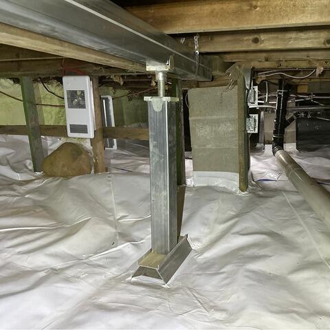 Encapsulation and Moisture Protection for the Crawl Space in Bois-des-Filion, QC - After Photo