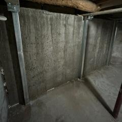 Our StableLock to stabilize a sagging wall in Saint-Jospeh-De-Beauce, Quebec