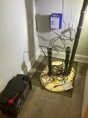 Installing our TripleSafe Sump Pump System in Saint-Antoine-De-Tilly, Quebec