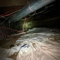 Encapsulation d'un vide sanitaire à Saint-Norbert, Québec