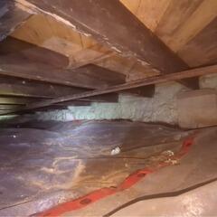 Espace vide sanitaire assaini à Saint-Lucien, Québec