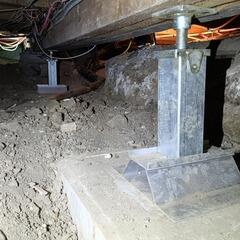 Vide sanitaire asséché et structure stabilisée à Saint-Ambroise-De-Kildare, Québec