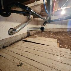 Réparation d'un vide sanitaire humide à Saint-Majorique, QC