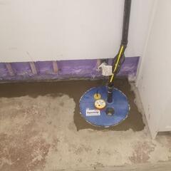 Basement protected against water infiltration in Saint-Prosper-de-Dorchester, QC