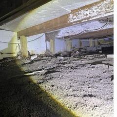 Crawl space repair in Wotton, QC
