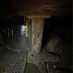 Crawl space stabilized in Saint-Didace, QC