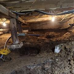 Traitement de l'humidité et renforcement structural à Havelock, Québec