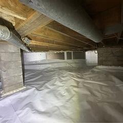 Specialized services for a drier, better-insulated crawl space in Saint-Liguori, QC