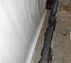 Waterproofing this basement in Brownsburg-Chatham, Qc