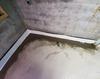 Water infiltration through the exterior door of the basement in Saint-Basile-le-Grand, Qc