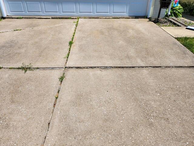 Concrete Leveling Bettendorf, IA - Before Photo