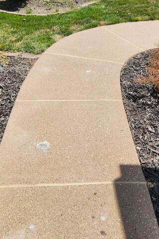 Sidewalk Lifting in Davenport, IA - After Photo