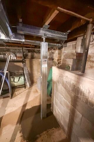 Uneven Floors Stabilized in Iowa City, IA - After Photo
