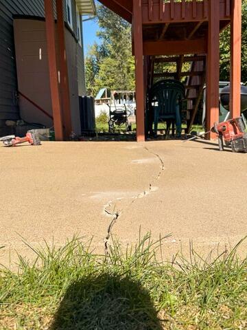 Cedar Rapids, IA Patio Repair - Before Photo