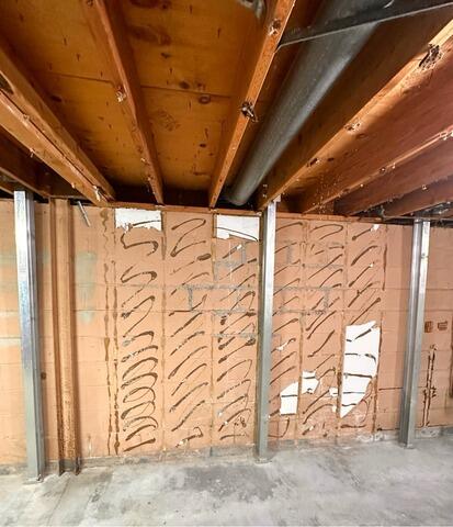 Bowing Wall Repair in Silvis, IL - After Photo