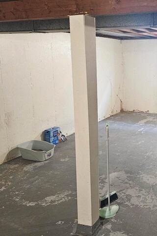 Iowa City Basement Waterproofing - Before Photo