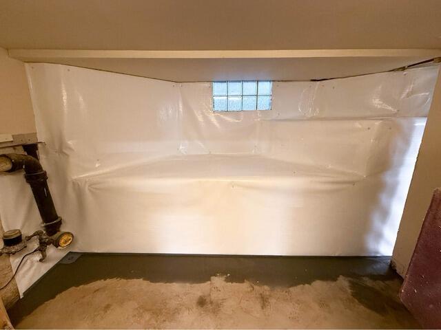 Muscatine, IA Basement Waterproofing - After Photo