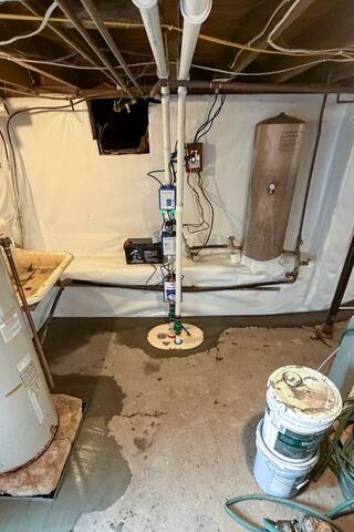 Geneseo, IL Basement Waterproofing - After Photo