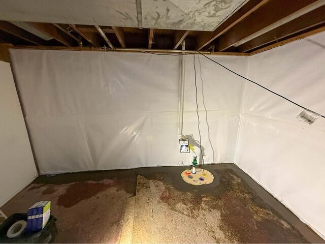East Moline, IL Complete Basement Waterproofing - After Photo