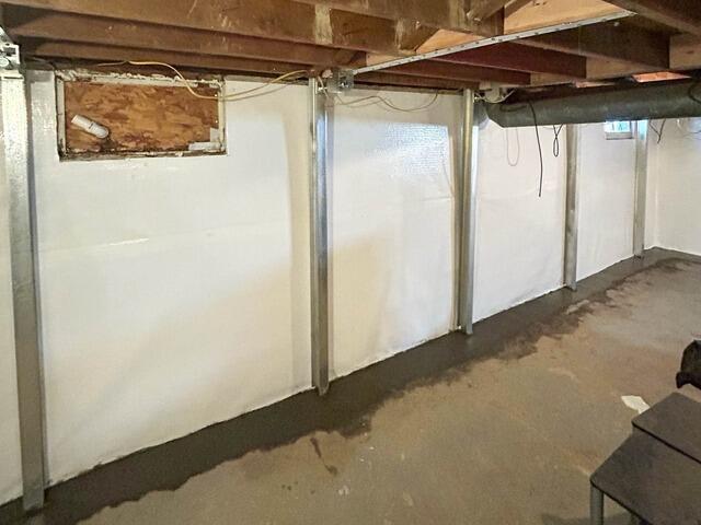 Cedar Rapids, IA Basement Waterproofing - After Photo