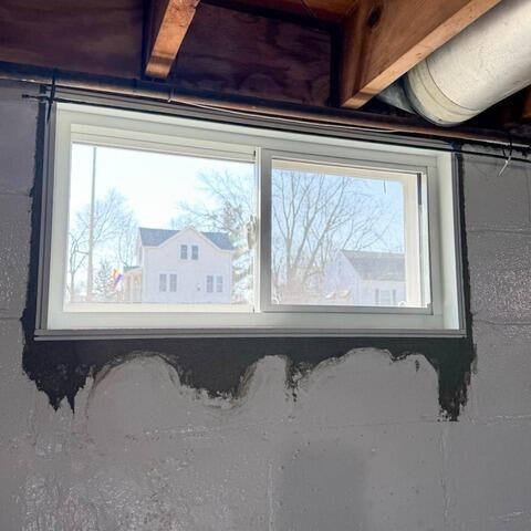 Cedar Rapids, IA New Basement Windows - After Photo