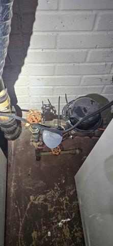 Basement Waterproofing in Bettendorf, IA - Before Photo