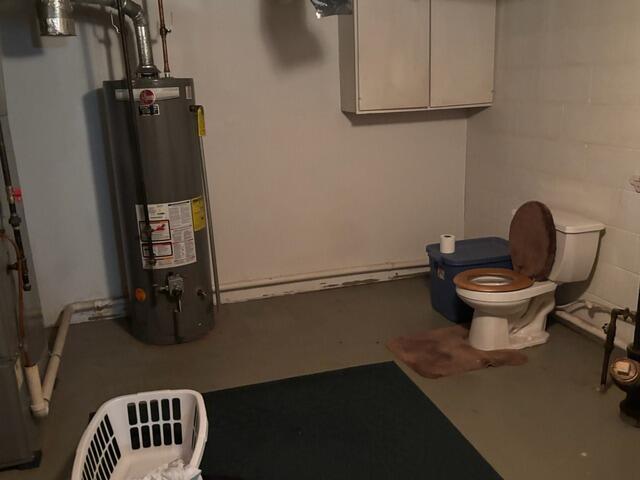 Basement Waterproofing in Oelwein, IA - Before Photo