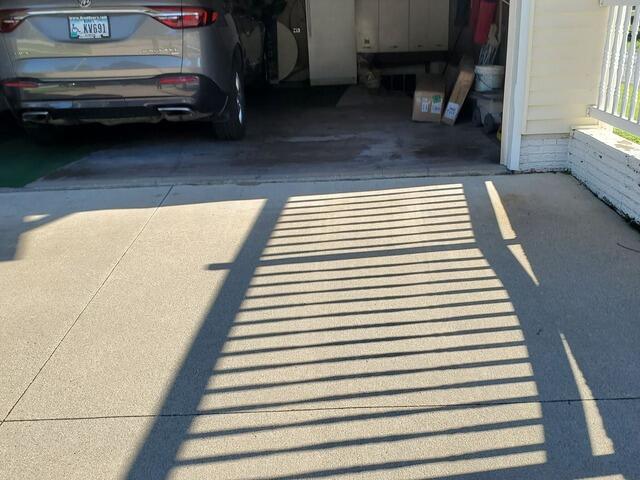 Concrete Repair in Lost Nation, IA - Before Photo