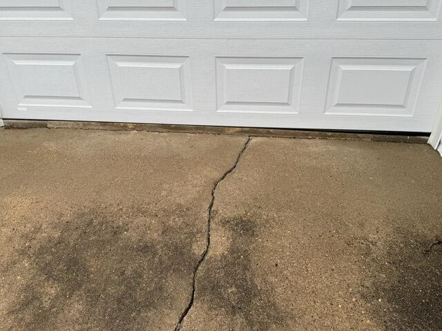 Concrete Repair in Olin, IA - Before Photo